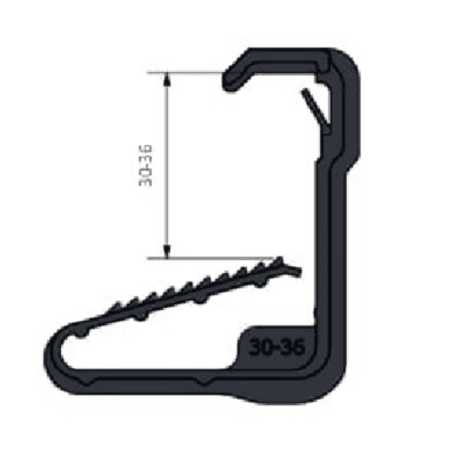 Van der Valk | Kunststof Drainage clip | 30-36mm 2