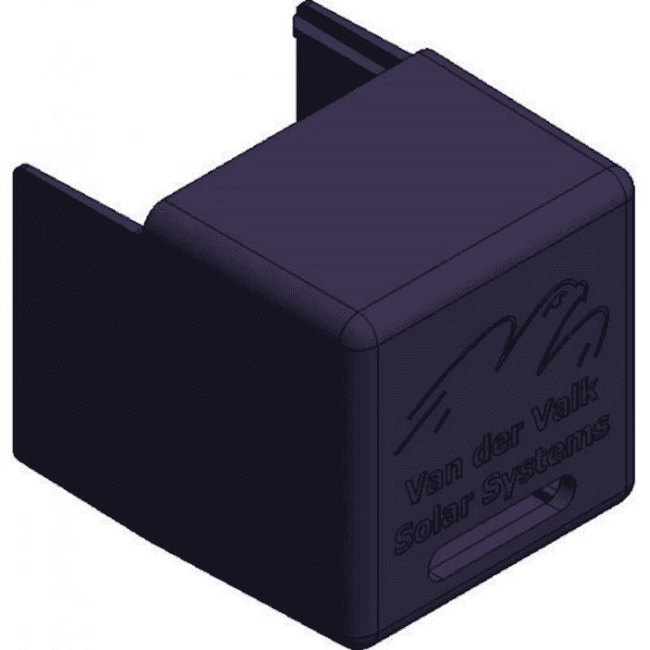 Van der Valk | ValkPitched - Clamp | Kunststof Einddop | noir 2