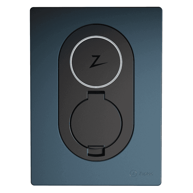 Zaptec Go & Go2 | Front Cover | Midnight Blue 1