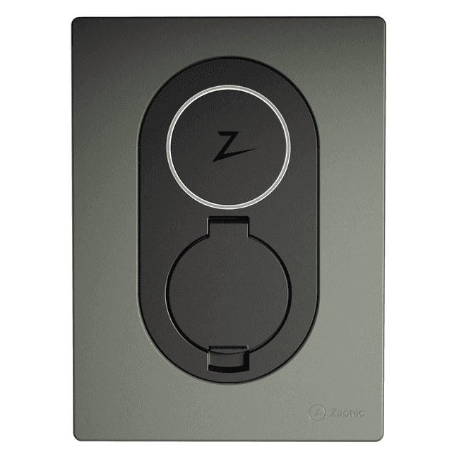 Zaptec Go & Go2 | Voorzijde kap | Moss Green 1