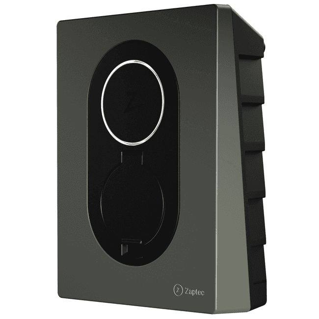 Zaptec Go & Go2 | Voorzijde kap | Moss Green 2