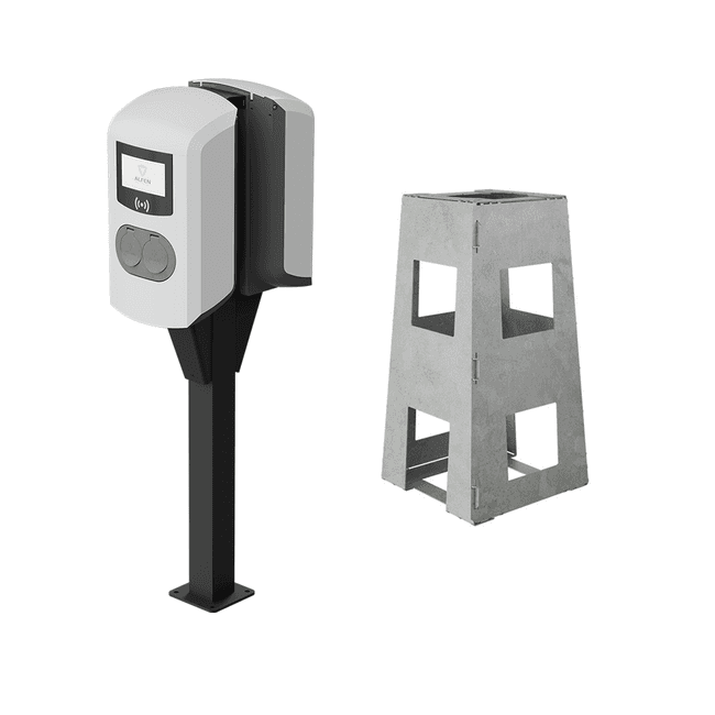 Onepole | X Montagepaal | 2x Alfen EVE Double | Complete