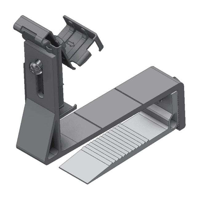 Van der Valk | ValkAce - Clamp | Alu. Slimline roof hook