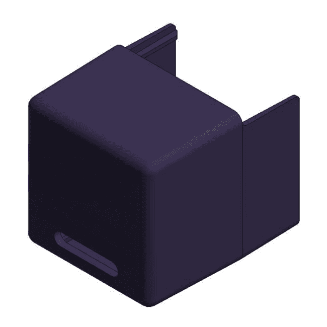 Van der Valk | ValkPitched - Clamp | Kunststof Einddop | noir