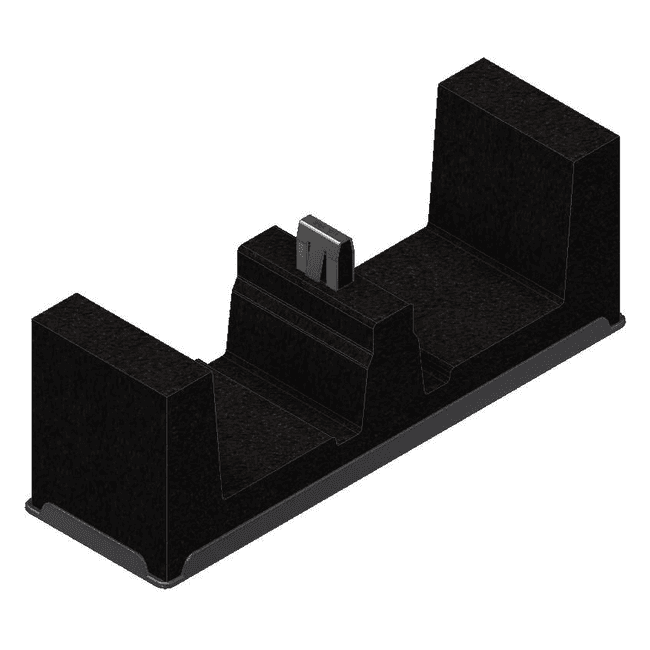 Van der Valk | ValkPro+ | Rubber tegeldrager | 250x75x90mm