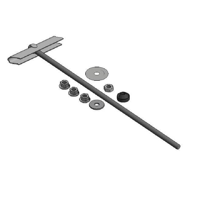 Van der Valk | ValkSolarFix | Stainless Steel Tuimelanker | 400mm