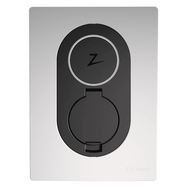 Zaptec Go & Go2 | Front Cover |  Cloud Weiß