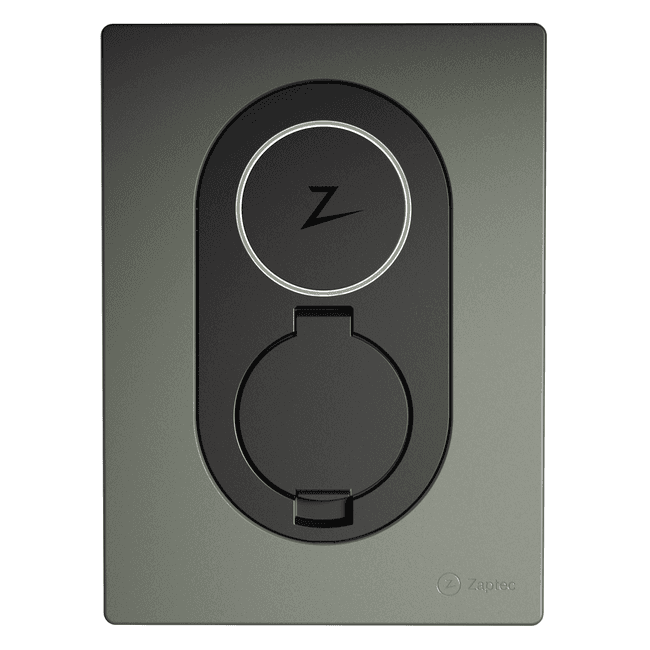 Zaptec Go & Go2 | Voorzijde kap | Moss Green