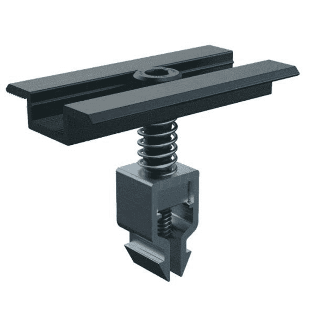 Enstall | Connect | Easy center clamp | 26-30 mm | black