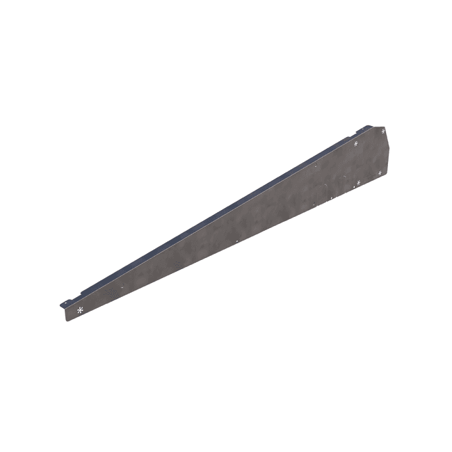 Enstall | FlatFix Fusion | Wind Deflector right Portrait black