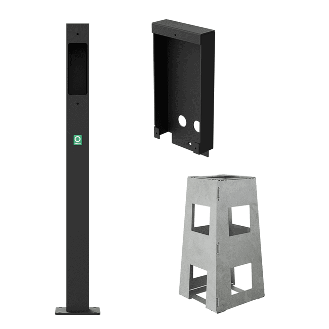 Onepole | Montagepaal Lite | Voor 1x Peblar