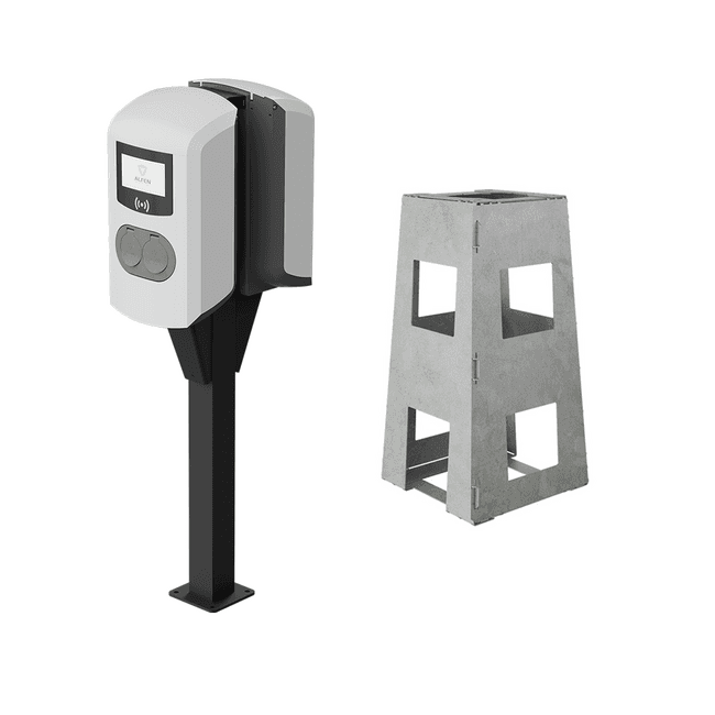 Onepole | X Montagepaal | 2x Alfen EVE Double | Complete