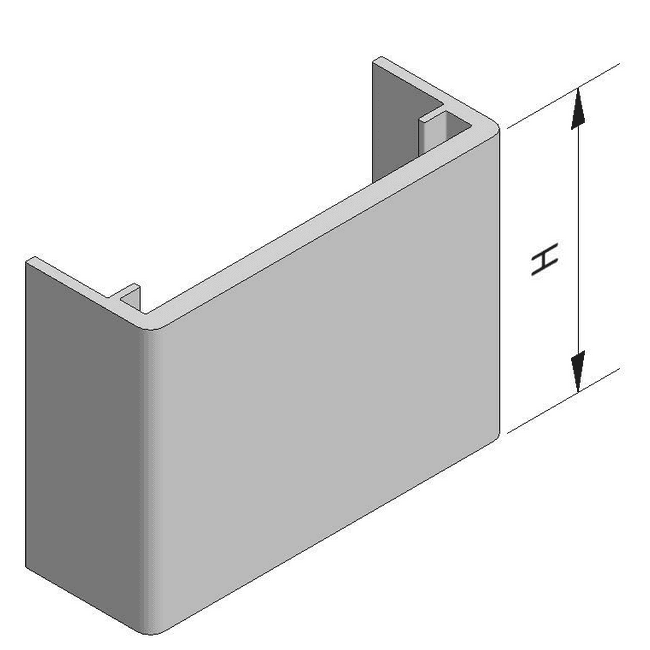 Van Der Valk Van der Valk | Geanodiseerde End Cap | 30 mm