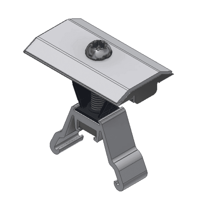 Van Der Valk Van der Valk | ValkAce - Clamp | Alu. Profiel tussenklem