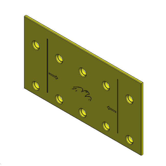 Van Der Valk Van der Valk | ValkPitched - Clamp | Strongline EPDM rubber opvulplaatje