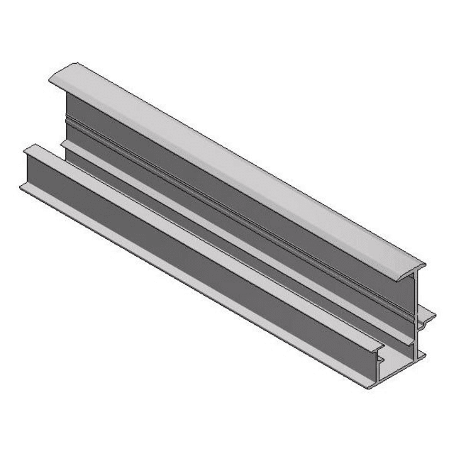 Van Der Valk Van der Valk | ValkPitched - Insert | Alu. inleg profiel midden | 40mm