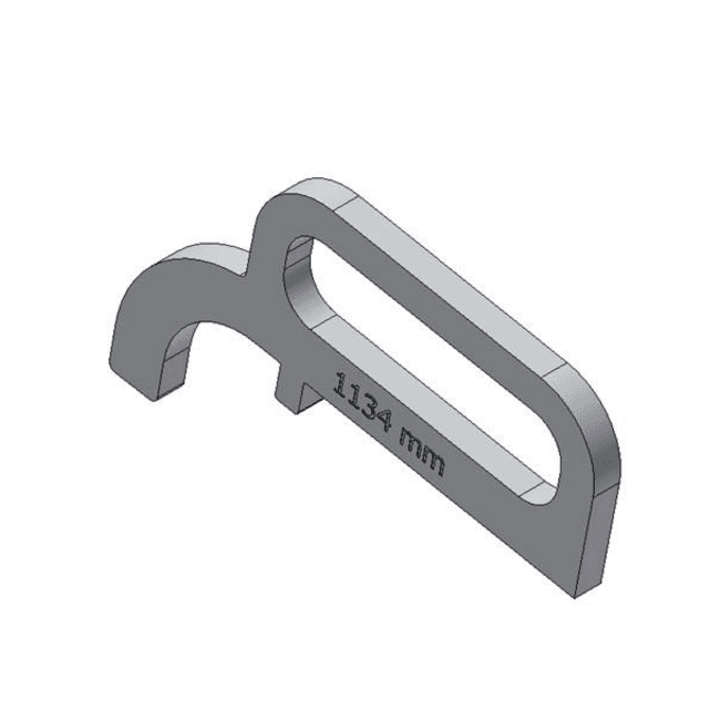 Unknown Van der Valk | ValkPro+ | Uitlijntool for 1134mm brede panelen