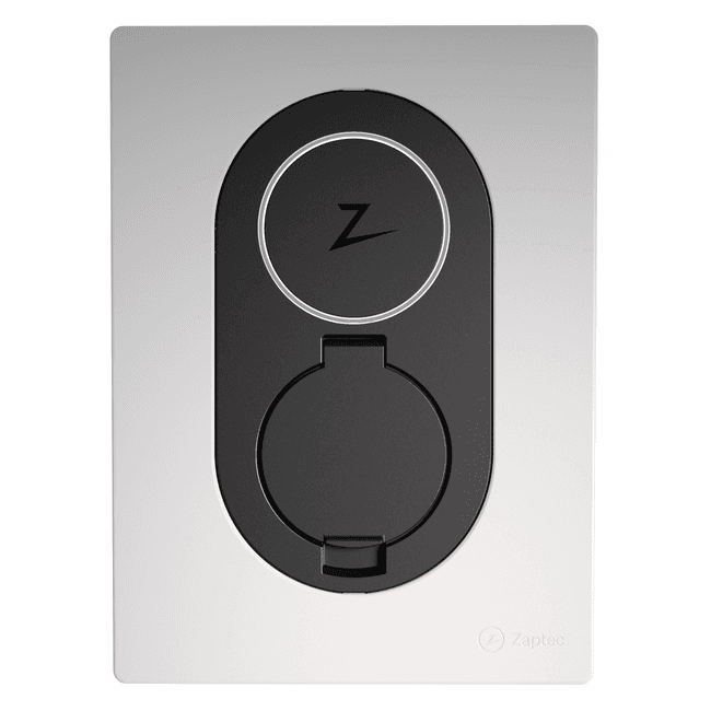 Zaptec Go & Go2 | Front Cover |  Cloud Blanc