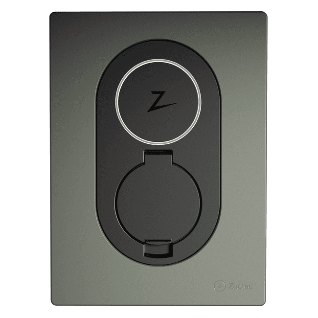 Zaptec | Go | EV Charger | 22 kW | Moss Green