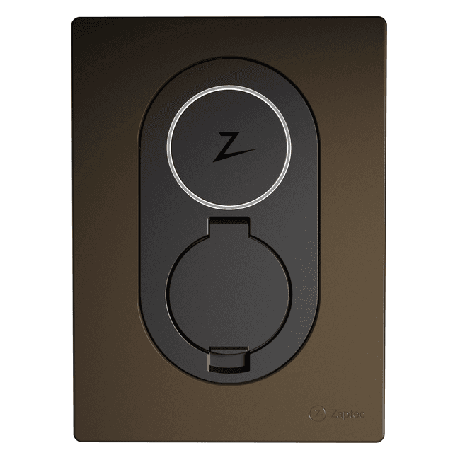 Zaptec | Go | EV Charger | 22 kW | Wood Brown
